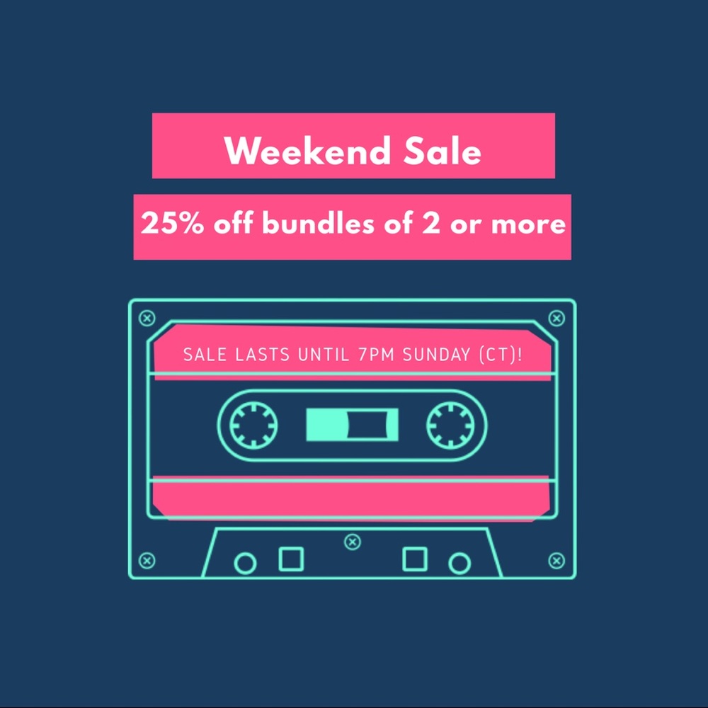 Extended weekend bundle sale!!
